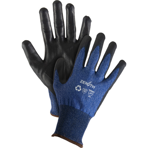 Gants &eacute;lastiques &eacute;cologiques r&eacute;sistants &agrave; la coupe, Taille 11, Calibre 18, Rev&ecirc;tement Polyur&eacute;thane, Enveloppe en Acier inoxydable/PEHP/rPET, ASTM ANSI niveau A5 Consource