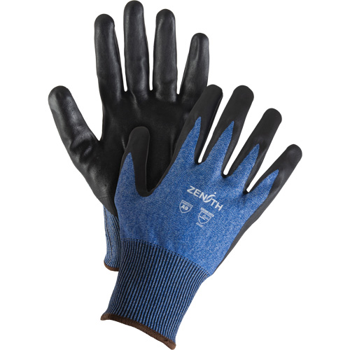 Gants l&eacute;gers et haute dext&eacute;rit&eacute; r&eacute;sistants &agrave; la coupe, Taille 11, Calibre 18, Rev&ecirc;tement Mousse de nitrile, Enveloppe en Acier inoxydable/PEHP/Tungst&egrave;ne, ASTM ANSI niveau A9 Consource