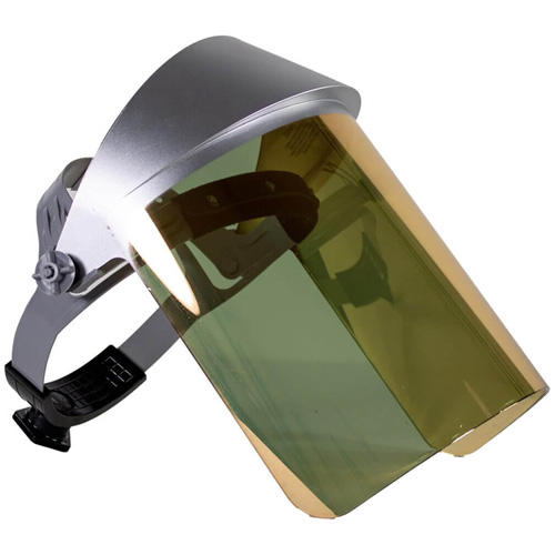 Visi&egrave;re r&eacute;fl&eacute;chissant la chaleur, Polycarbonate, Suspension Rochet Consource