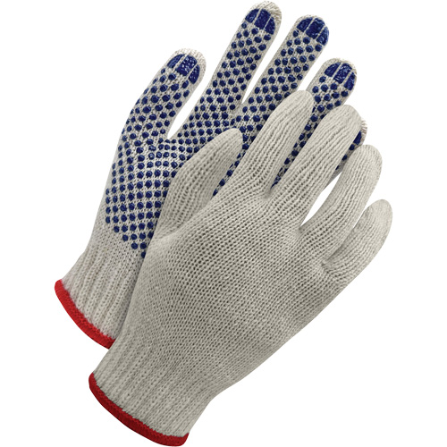 Gants en poly-coton Deny avec pois en PVC, Taille T-Grand Consource