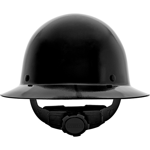 Skullgard&reg; Full Brim Hard Hat, Ratchet Suspension, Non-Vented Consource