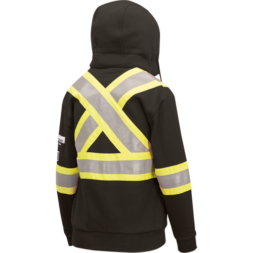Heavyweight Safety Hoodie, Women's, X-Small, Black Consource