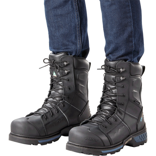 Ice Monster Men's Safety Boots, Leather, Puncture Resistant Sole, Size 9-1/2 Consource