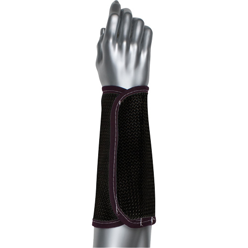 Kut Gard&reg; 2-Ply Cane Mesh Sleeve, Nylon, 9", ASTM ANSI Level A4, Black Consource