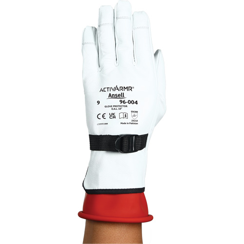 Gants de protection en cuir de ch&egrave;vre ActivArmr 96004, Taille 7, 10" lo Consource