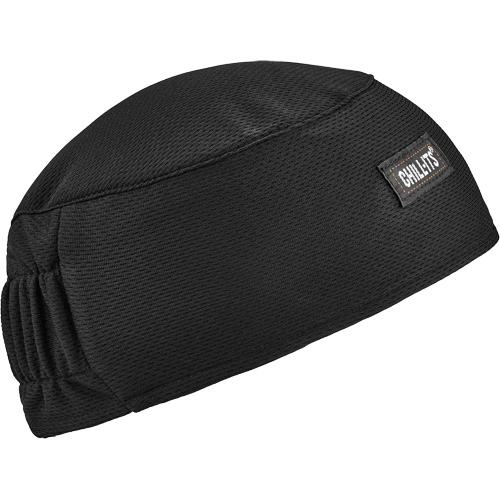 Calotte haute performance avec bandeau en &eacute;pong&eacute; Chill-Its 6630, Noir Consource
