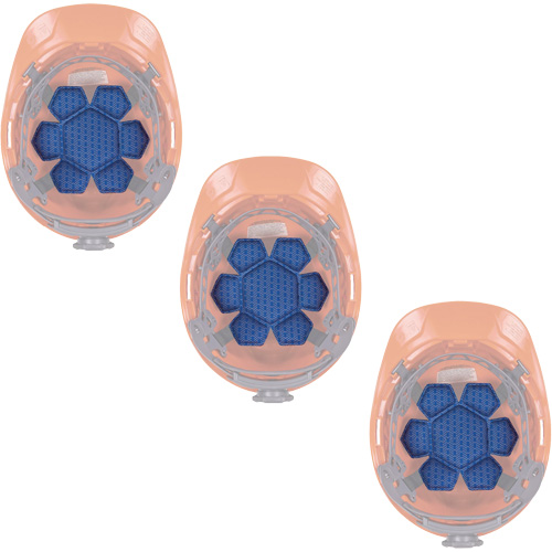 Coussin sup&eacute;rieur de refroidissement pour casque de s&eacute;curit&eacute; Chill-Its 6612 &agrave; &eacute;vacuation de lhumidit&eacute; Consource