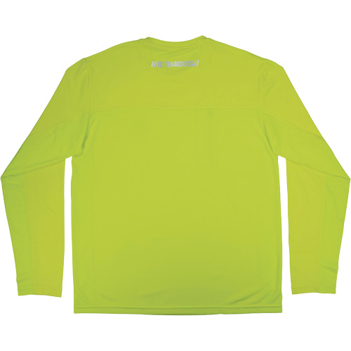 Chill-Its 6689 Cooling Long Sleeve Sun Shirt with UV Protection, High-Visibility Lime-Yellow, Small Consource