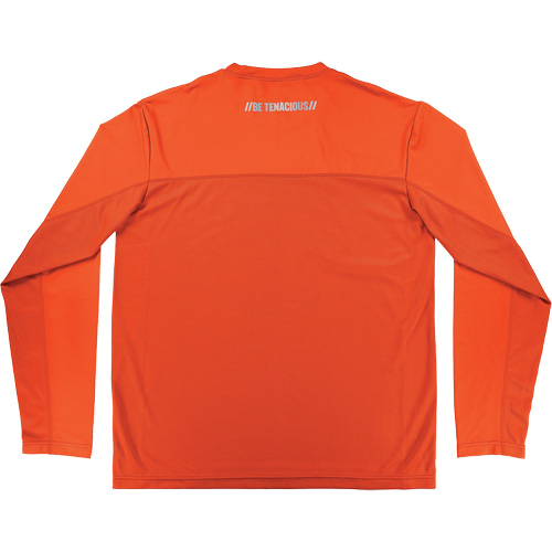 Chill-Its 6689 Cooling Long Sleeve Sun Shirt with UV Protection, Orange, Small Consource