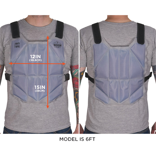 Veste de refroidissement de changement de phase Chill-Its6210, Taille unique, Bleu Consource