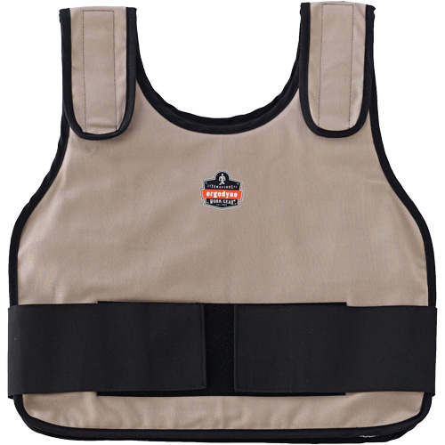 Veste de refroidissement &agrave; changement de phase standard avec sachets de recharge Chill-Its 6230, Petit/Moyen, Khaki Consource