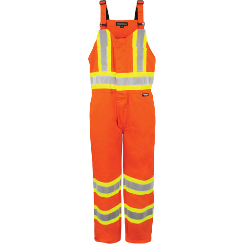 Salopette non doubl&eacute;e haute visibilit&eacute;, 4T-Grand, Orange haute visibilit&eacute; Consource