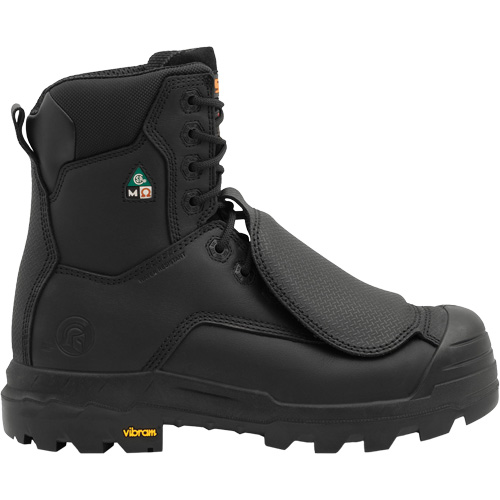 Bottes de travail Vulcan avec protecteur m&eacute;tatarsien &agrave; l'ext&eacute;rieur, Cuir, Taille 6, Imperm&eacute;able Consource