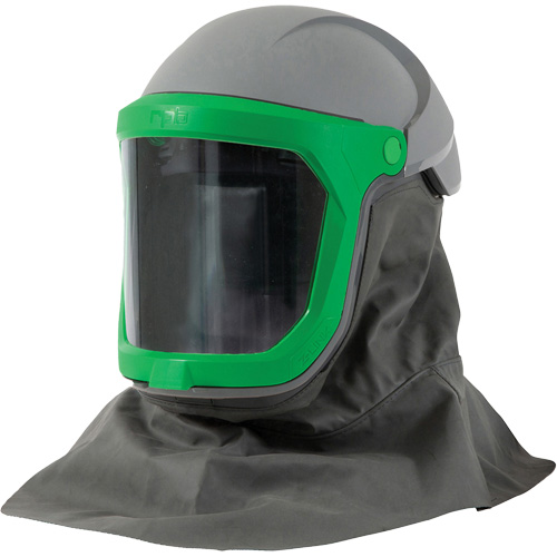 RPB Z-Link Respirator with Safety Lens & Shoulder Cape, Facepiece Respirator/Welding Helmet Consource