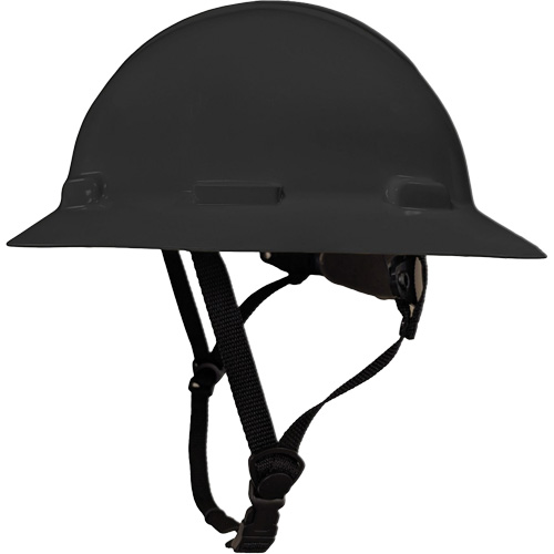 Casque de s&eacute;curit&eacute; &agrave; bordure compl&egrave;te LIDGUARD avec mentonni&egrave;re, R&eacute;pond aux normes CSA type 1, Suspension Rochet, Ventil&eacute; Consource