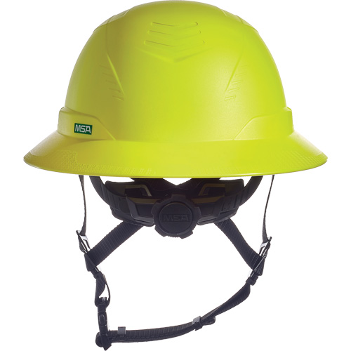 V-Gard H2&reg; Full Brim Safety Helmet, Ratchet Suspension, Non-Vented Consource