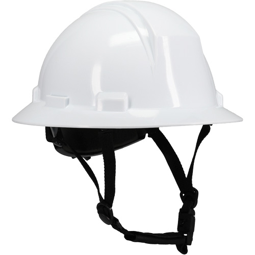 Casque de s&eacute;curit&eacute; &agrave; bord complet Kilimanjaro avec coque en PEHD, R&eacute;pond aux normes CSA type 2, Suspension Rochet, Non ventil&eacute; Consource