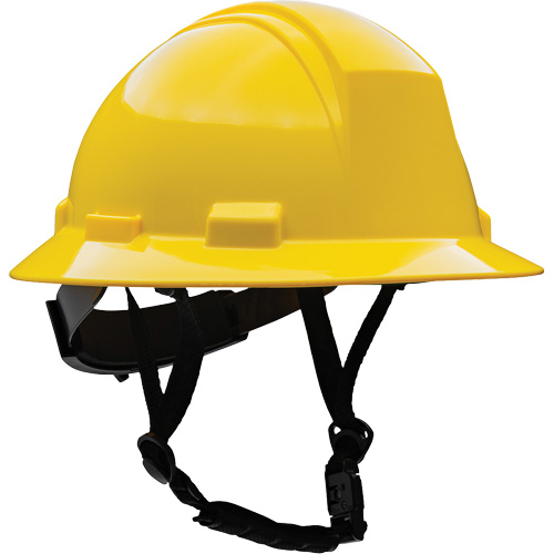 Casque de s&eacute;curit&eacute; &agrave; bord complet Kilimanjaro avec coque en PEHD, R&eacute;pond aux normes CSA type 2, Suspension Rochet, Non ventil&eacute; Consource