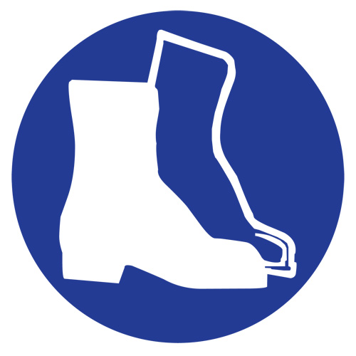 &eacute;tiquettes avec pictogramme Right to Know - Bottes, Vinyle, Feuille, 1" lo x 1-1/8" la Consource