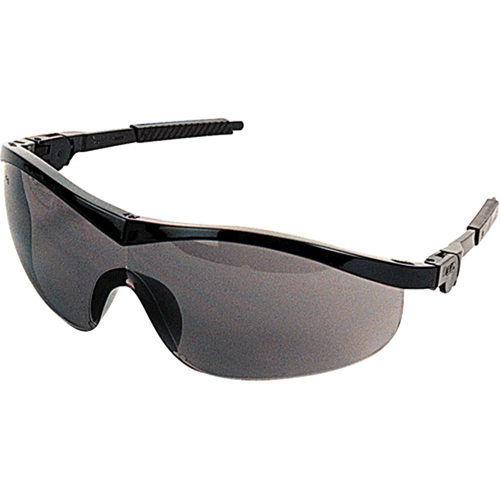 Storm&reg; Safety Glasses, Grey/Smoke Lens, Anti-Scratch, ANSI Z87+ Consource