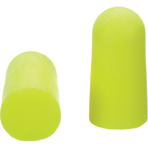 Bouchons d'oreilles n&eacute;on jaune E-A-Rsoft, Vrac - Sac en poly Consource