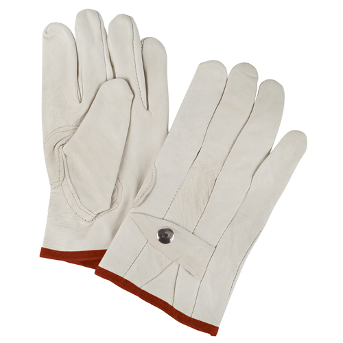 Gants de cordeur d'usage standard, Petit, Paume Cuir fleur de vache Consource
