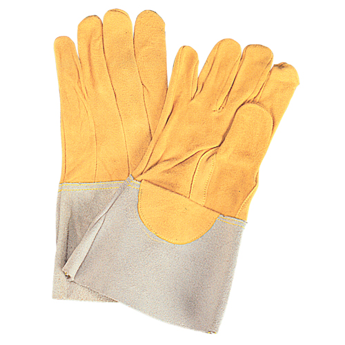 Gants de soudage TIG &agrave; ajustement sup&eacute;rieur, Cuir de daim refendu, Taille 2T-Grand Consource