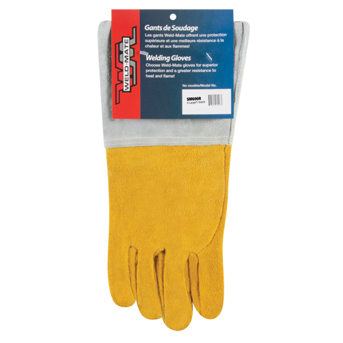 Superior Fit TIG Welding Gloves, Split Deerskin, Size X-Large Consource