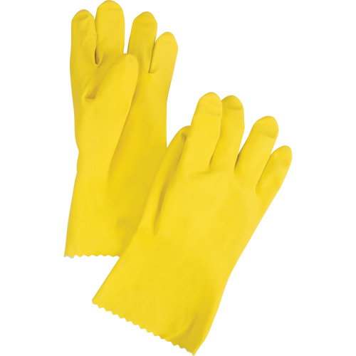 Gants ChemStop, Taille Petit/7, 12" lo, Latex, Doublure en Ouat&eacute;e, 16 mils Consource
