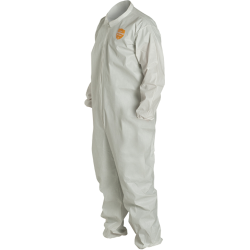 ProShield&reg; 60 Coveralls, Small, White, Microporous Consource