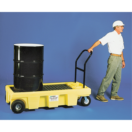 Chariots Poly-Spillcart ATC, 66,5" lo x 29" la x 46,9" h, Cap. de d&eacute;versement 57 gal. US Consource