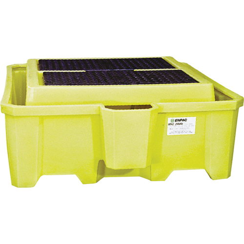 GRV 2000i sans drain, Capacit&eacute; de d&eacute;versement 385 gal. US, 73" x 80,5" x 29,5" Consource