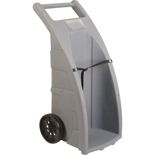 Chariot pour bouteilles, Roues Caoutchouc, Base de 23" la x 24" lo, 500 lb Consource
