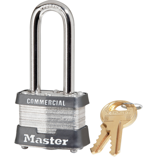 Pin Tumbler Padlock, Keyed Alike, Laminated Steel, 1-9/16" Width Consource