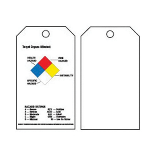 &eacute;tiquettes du droit &agrave; l'information, Polyester, 3" la x 5-3/4" h, Anglais Consource