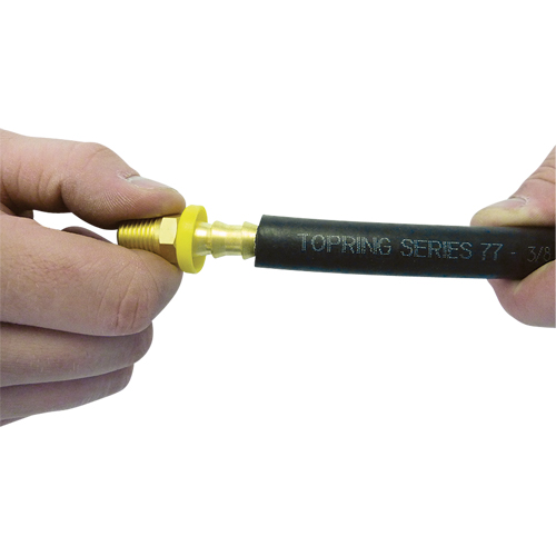 Topflex Lock-On Air Hoses - Replacement Reusable Fittings Consource