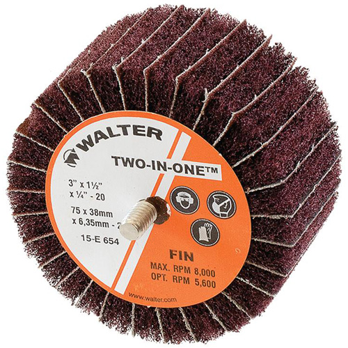 Meule &agrave; lamelles abrasives Two-In-One Consource