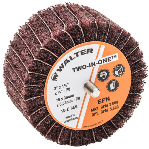 Meule &agrave; lamelles abrasives Two-In-One Consource
