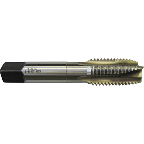 Bright Wizard Spiral Point Machine Tap, 3/8"-16 Thread, 2-15/16" L Consource