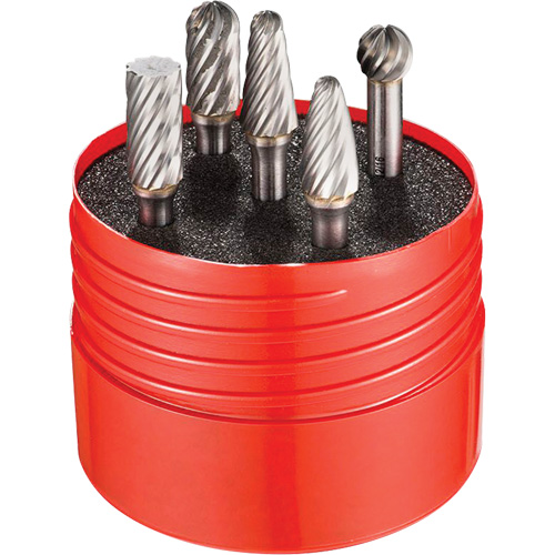 VA Cut Rotary Burr Set, 5 Pieces Consource