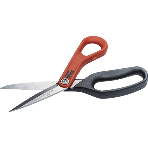 Cisaille tout usage en acier inoxydable pour ouvrier professionnel, 8-1/2", Poign&eacute;e Anneaux Consource