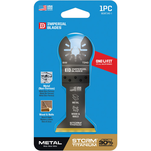 One Fit Storm Titanium Metal Blade Consource