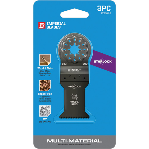 Starlock 1-3/8" Standard Wood & Nails Blades Consource