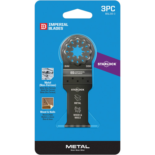 Starlock 1-1/8" Standard Metal Blade Consource