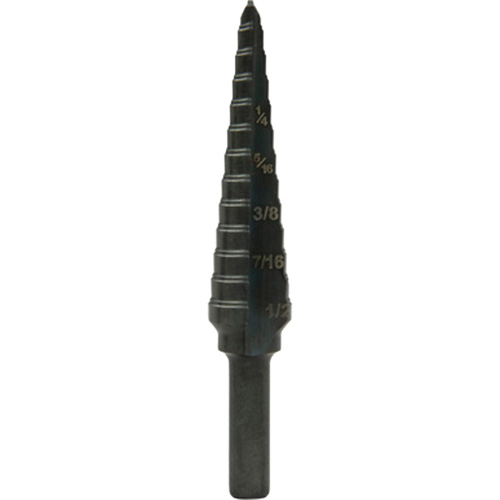 Step Bit, 1/8"/3.2 mm - 1/2"/12.7 mm  Consource