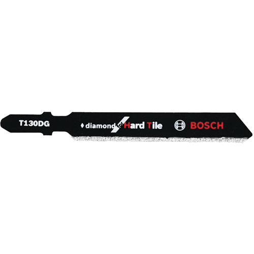 Jigsaw Blade for Hard Tile, Diamond, T-Shank, 3-1/4" L, 30 TPI Consource