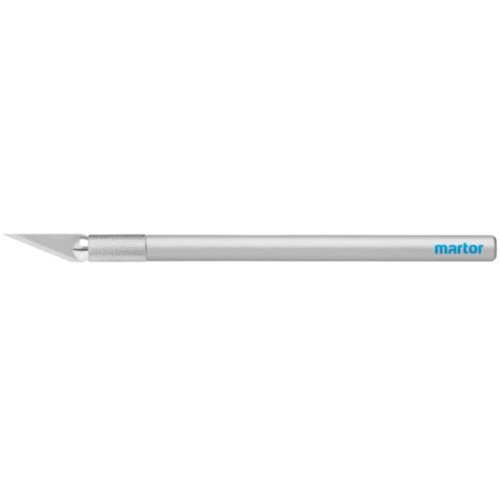 Scalpel GRAFIX BOY avec pointe pro&eacute;minente, Lame Aluminium Consource