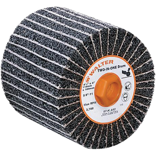 Two-in-One Finishing Drum, 4" W Consource