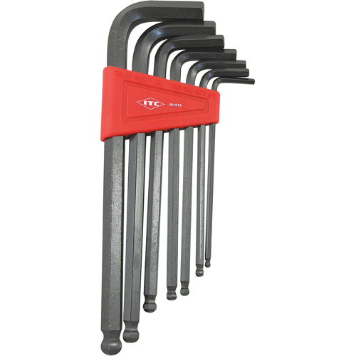Ball Nose Hex Key Set, 7 Pcs., Imperial Consource