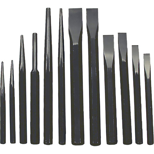 IPC-12 Jumbo Punch & Chisel Set, 12 Pieces Consource